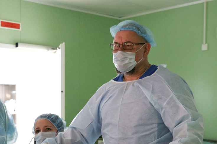 В Морозовской больнице избавили от опасной опухоли пациента из Хабаровска