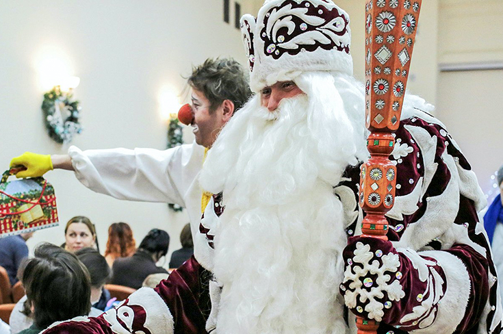 «Добрая елка» для маленьких пациентов московских стационаров